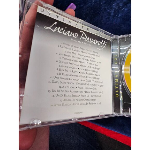 Luciano Pavarotti Live: Music of a Lifetime - Luciano‎ Pavarotti - Picture 5 of 5